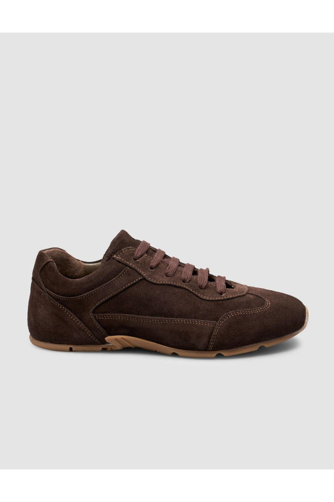 Cabani Shoes Baskets femme en cuir suédé marron - Marron