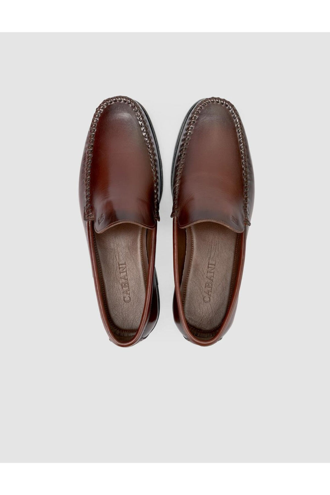 Cabani Shoes %100 Cuir véritable Chaussures classiques pour hommes Marron - Multicolore
