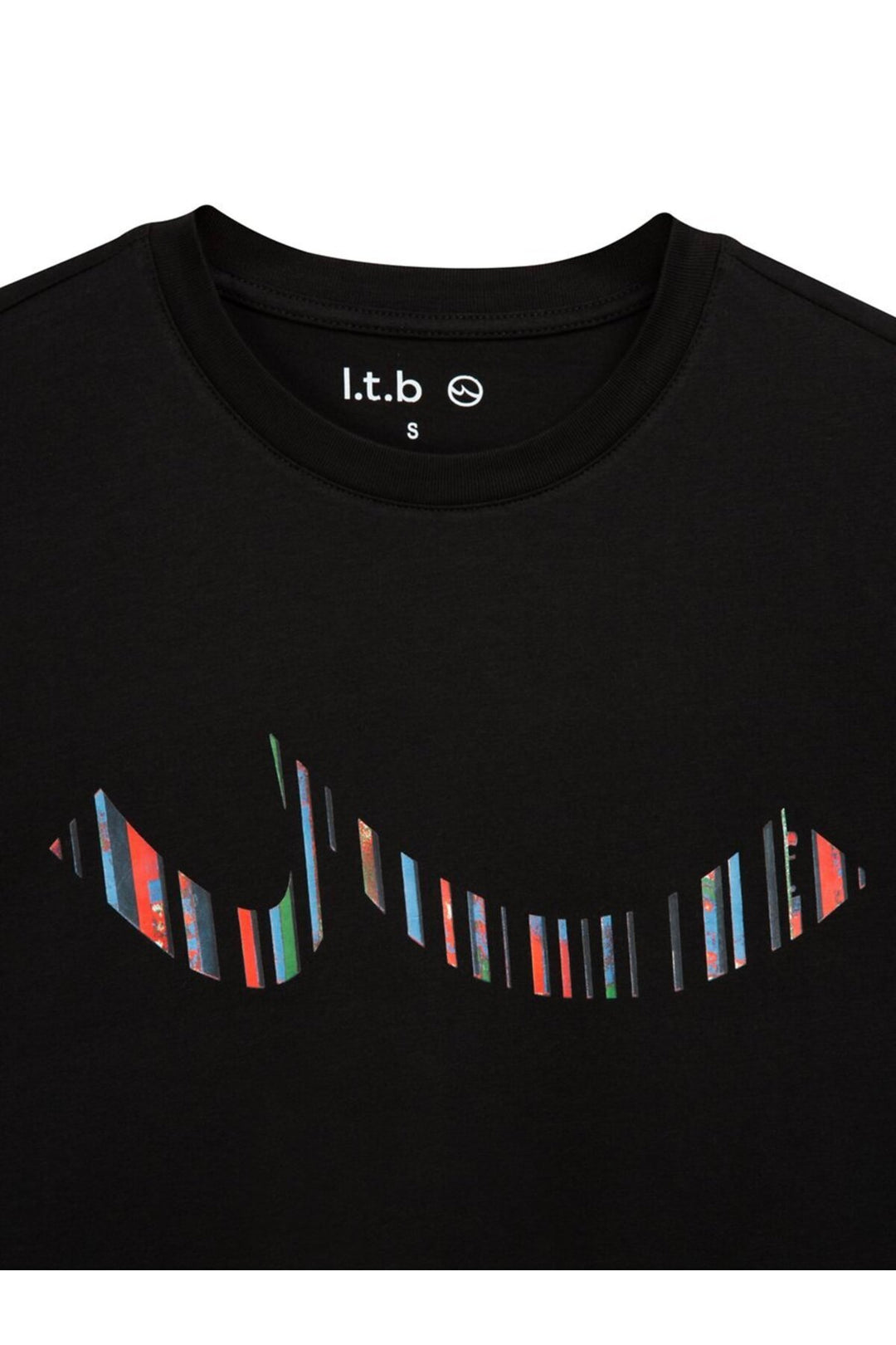 LTB T-shirt Noir avec Logo - Noir