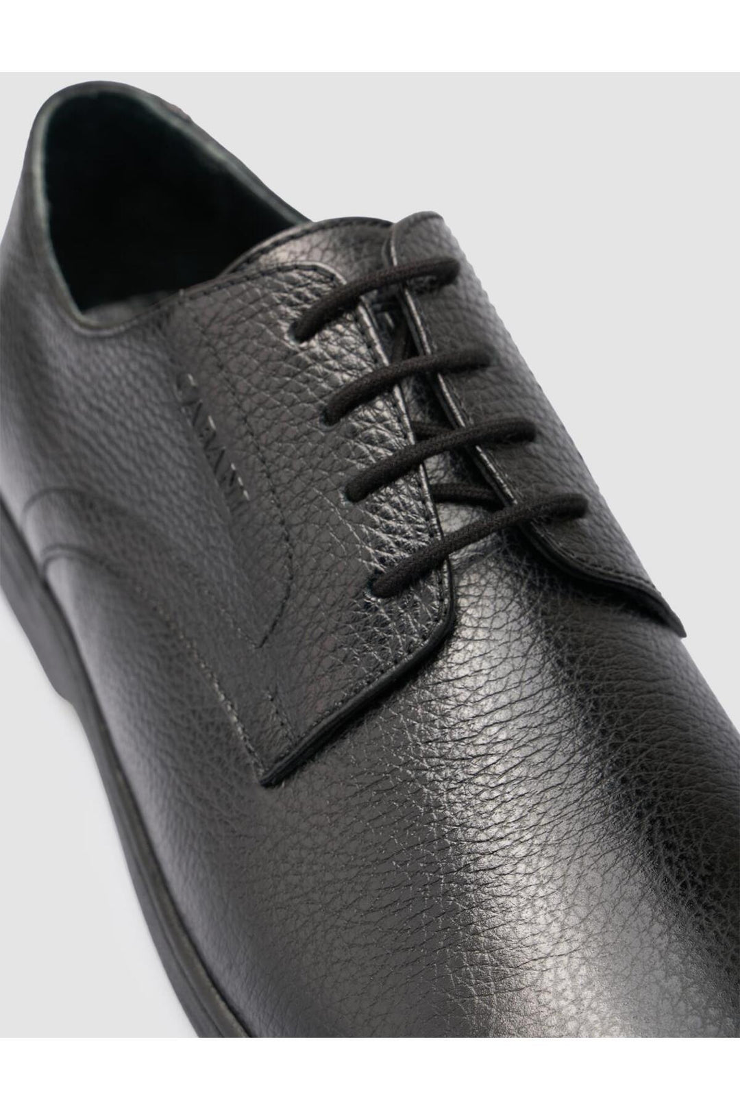 Cabani Shoes Chaussures de ville pour hommes en cuir véritable noir 100% - Multicolore