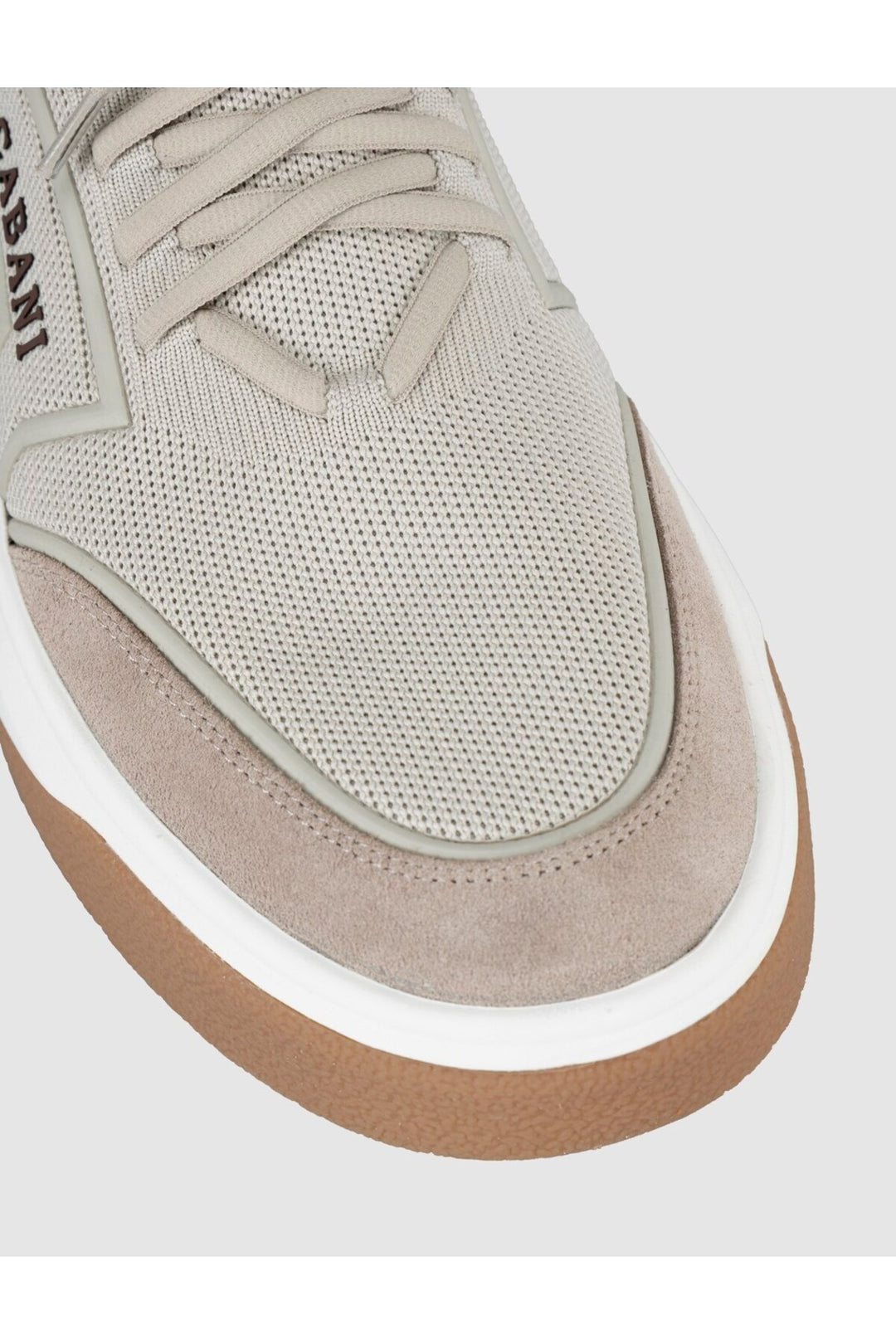 Cabani Shoes Sneaker quotidien pour homme avec détails en tricot - Multicolore