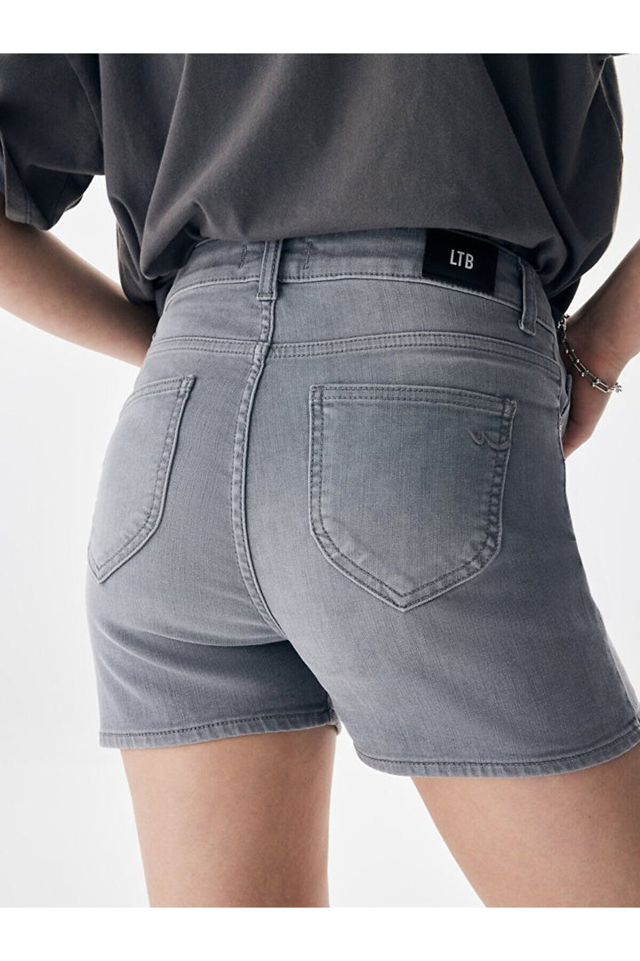 LTB Short en jean taille haute Lariss
