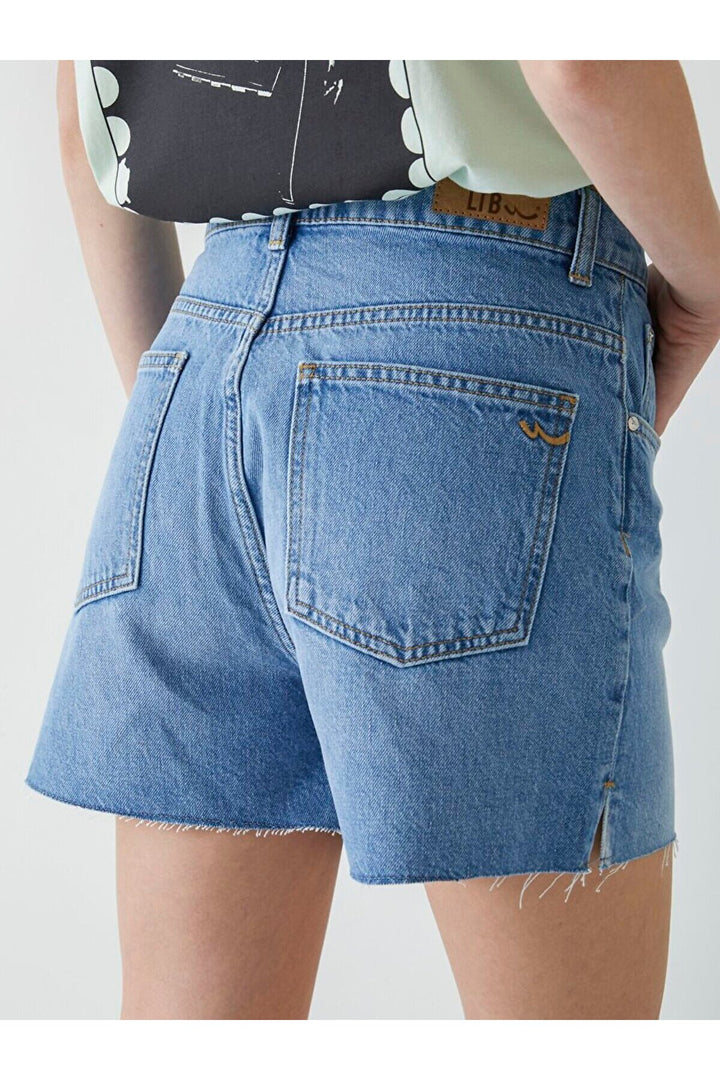 LTB Short en jean à taille haute Deana
