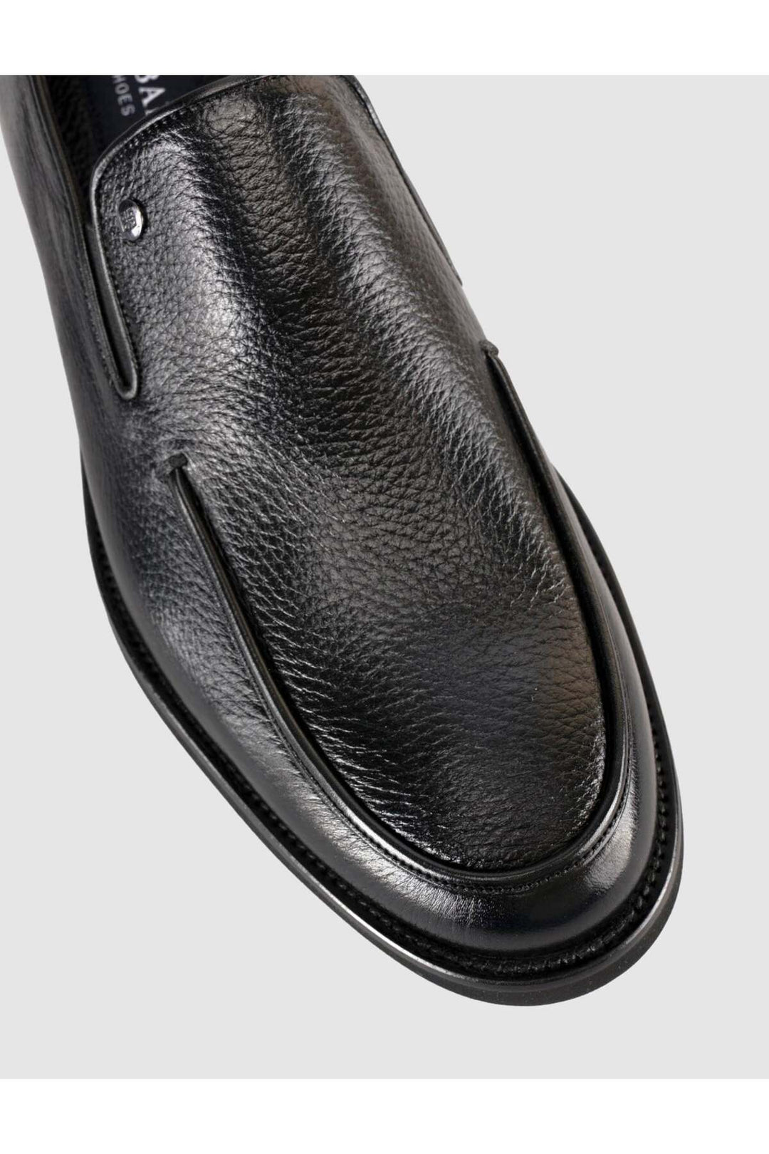 Cabani Shoes Chaussures Loafers Classiques pour Hommes en Cuir Véritable - Noir