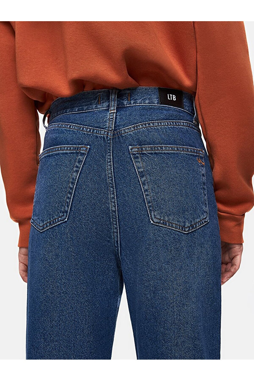 LTB Pantalon Wide Vıonne - orta Bleu_