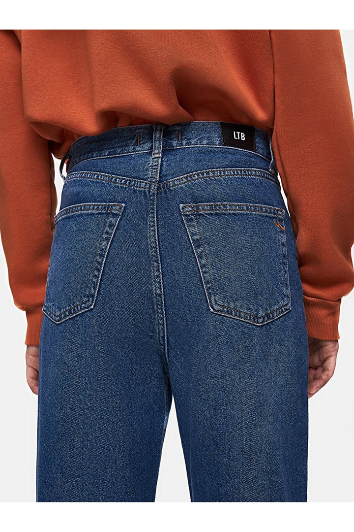 LTB Pantalon Wide Vıonne - orta Bleu_