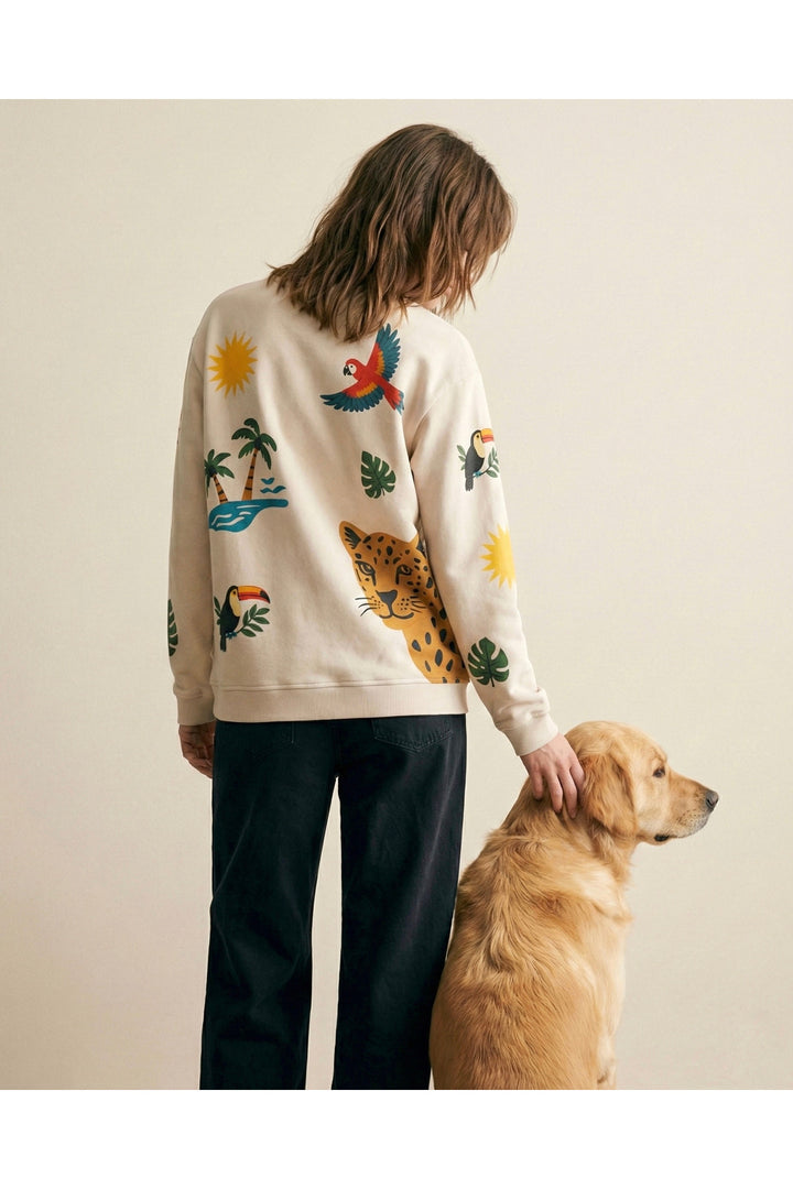 Hipnotico Sweatshirt Tropica - Multicolore