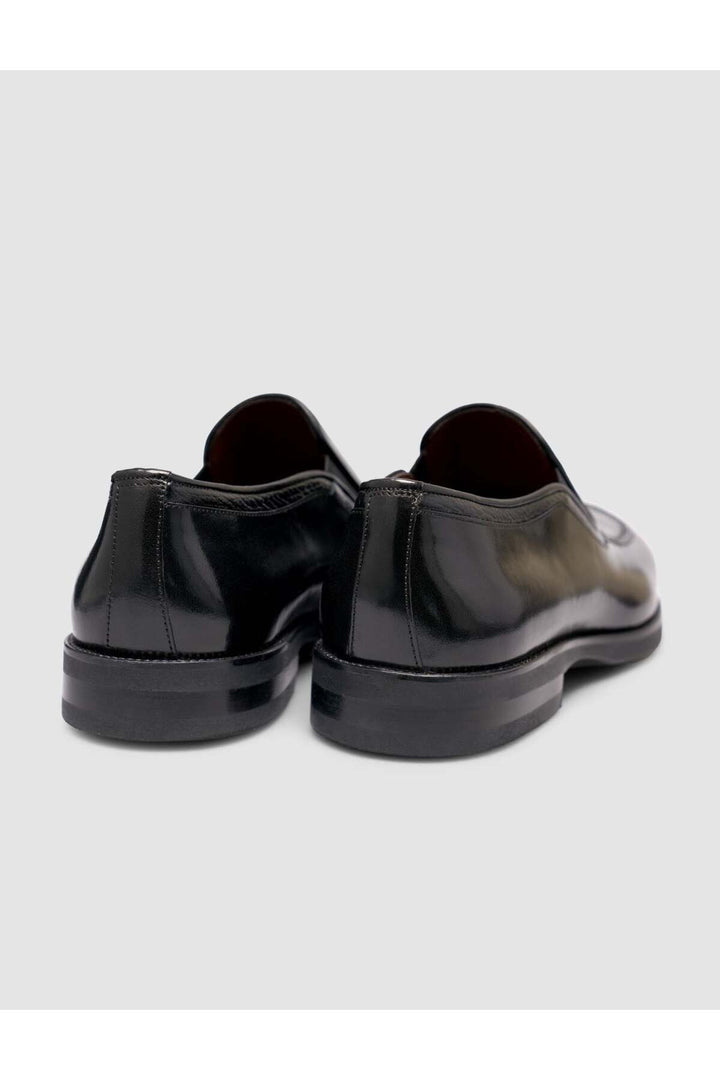 Cabani Shoes Chaussures classiques pour hommes en cuir véritable noir premium - Multicolore
