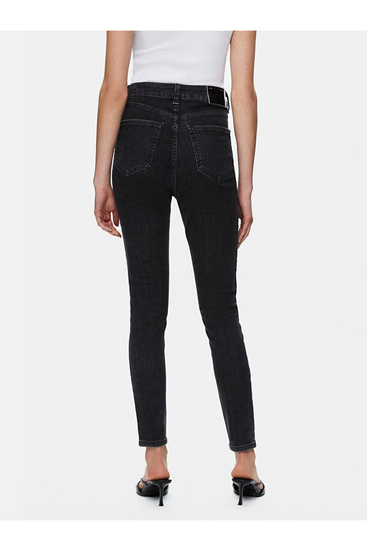 LTB Jean taille haute jambe étroite Marcella X