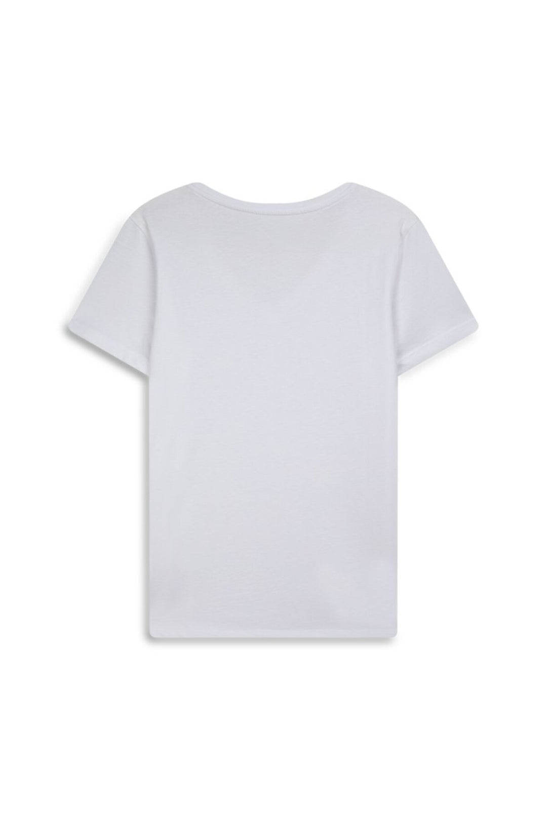 LTB T-shirt Blanc Basique Col V - Blanc