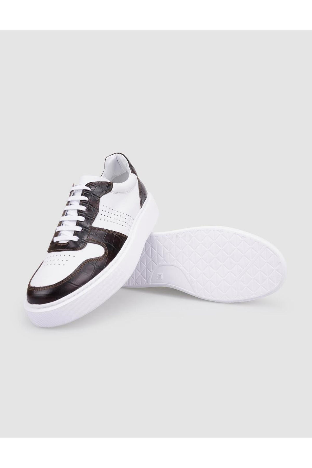 Cabani Shoes %100 Cuir véritable Blanc - Blanc