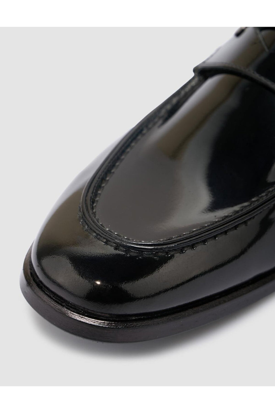 Cabani Shoes %100 Cuir Véritable Noir Verni Chaussures Classiques Pour Hommes - Multicolore