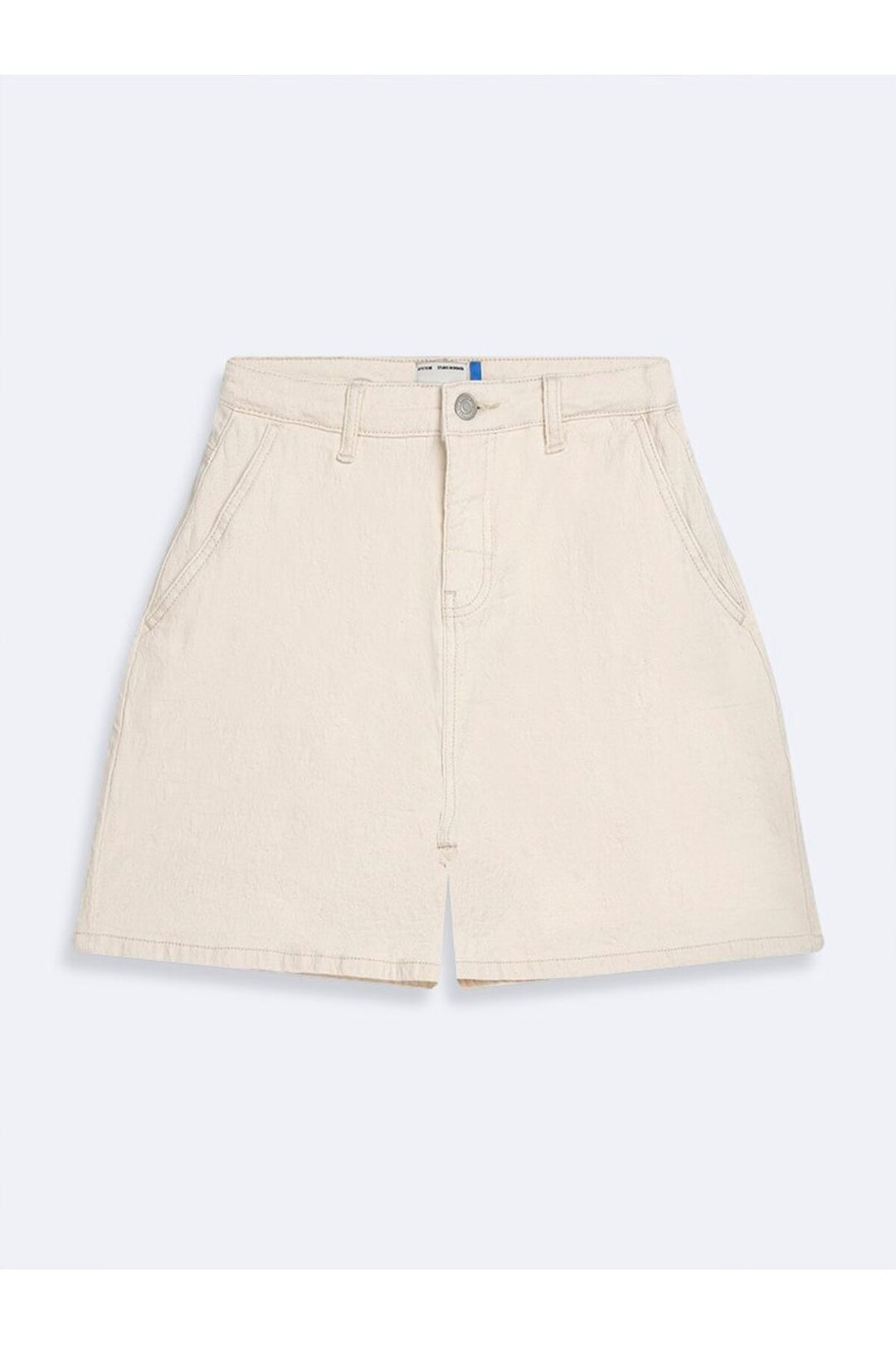 LTB Davina Short en Denim Mi- Indigo Taille Haute - Crème