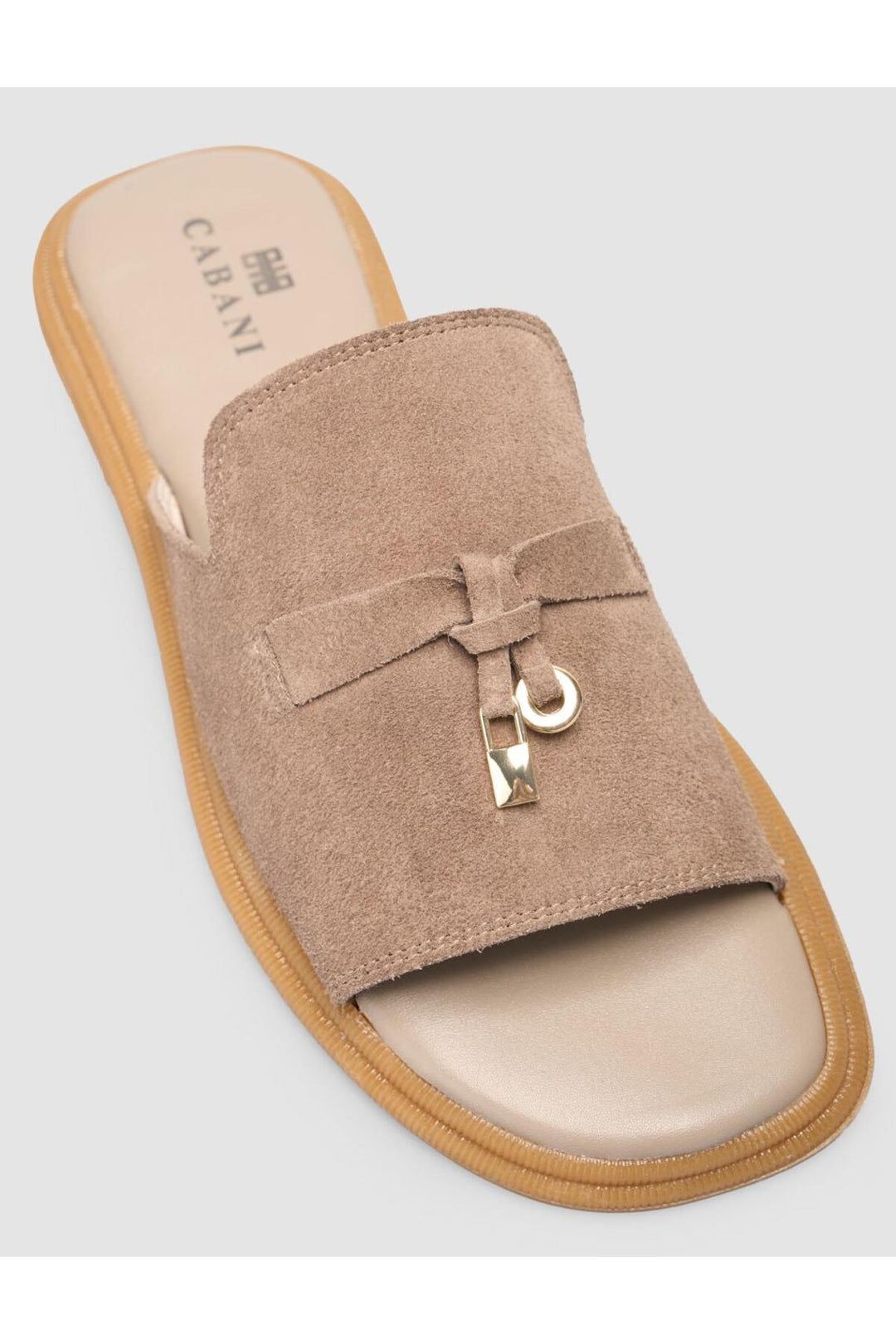 Cabani Shoes %100 Cuir véritable Sandales femmes marron - Marron