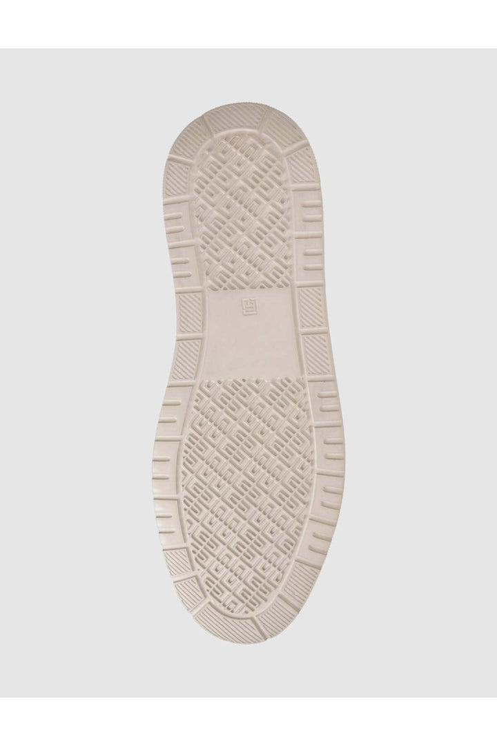 Cabani Shoes Baskets décontractées pour hommes en cuir véritable marron - Marron
