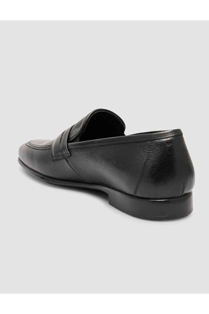 Cabani Shoes %100 Cuir véritable Noir Homme Classique Loafer - Noir