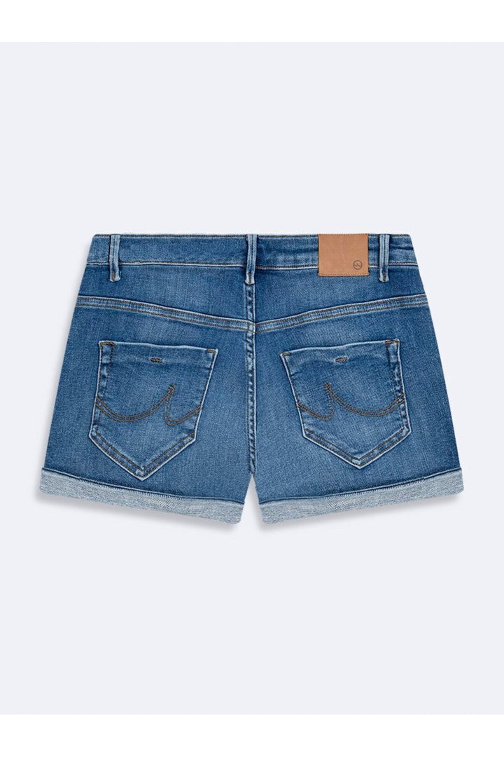 LTB Judie Mid Indigo Short - Bleu