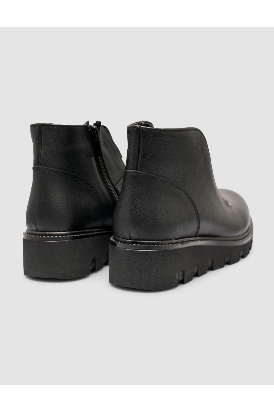 Cabani Shoes Bottines pour femmes en cuir véritable noir avec pierres. - Multicolore