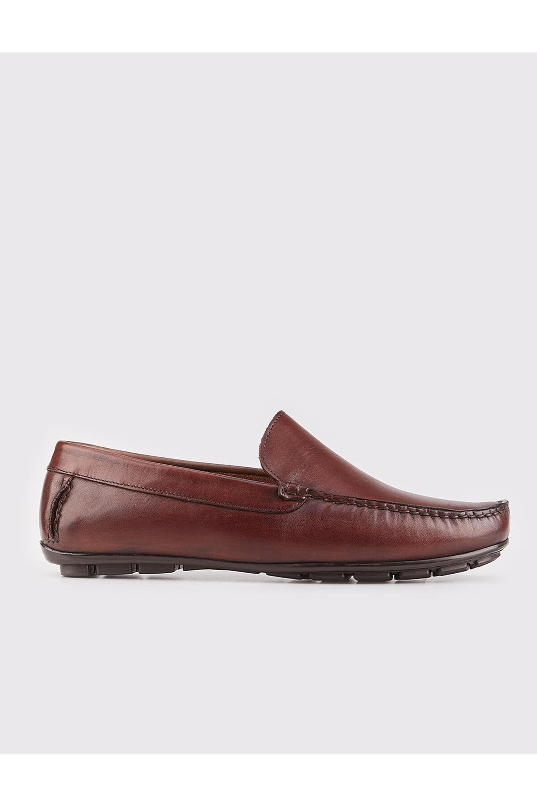 Cabani Shoes Chaussures Loafer pour hommes en cuir véritable marron - Marron
