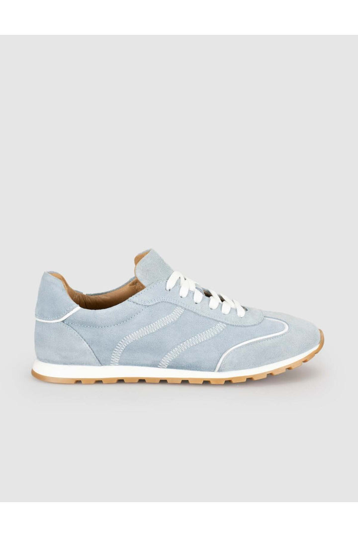 Cabani Shoes Baskets décontractées en cuir véritable pour femmes - Multicolore