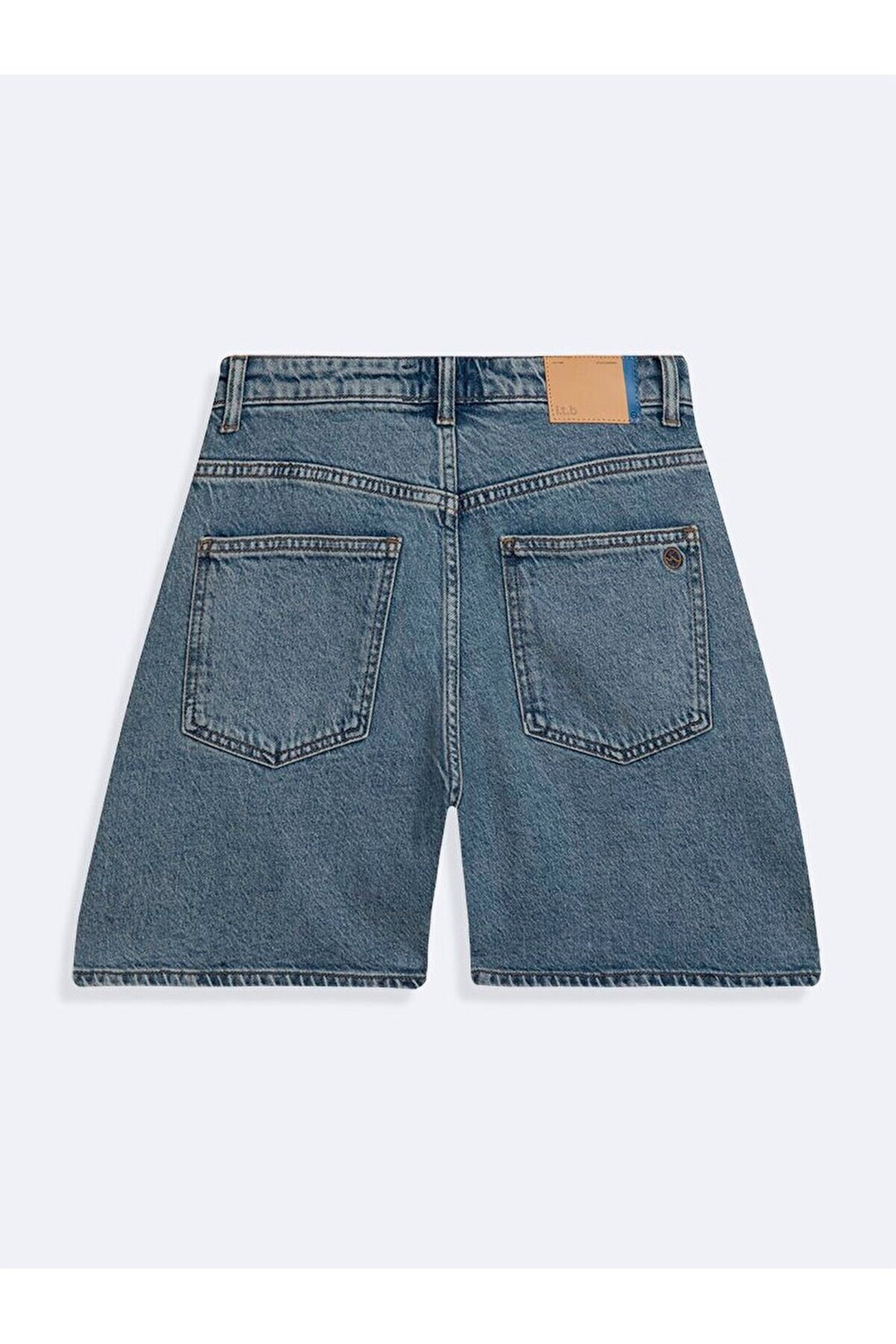LTB Short en jean large à taille haute Davuna