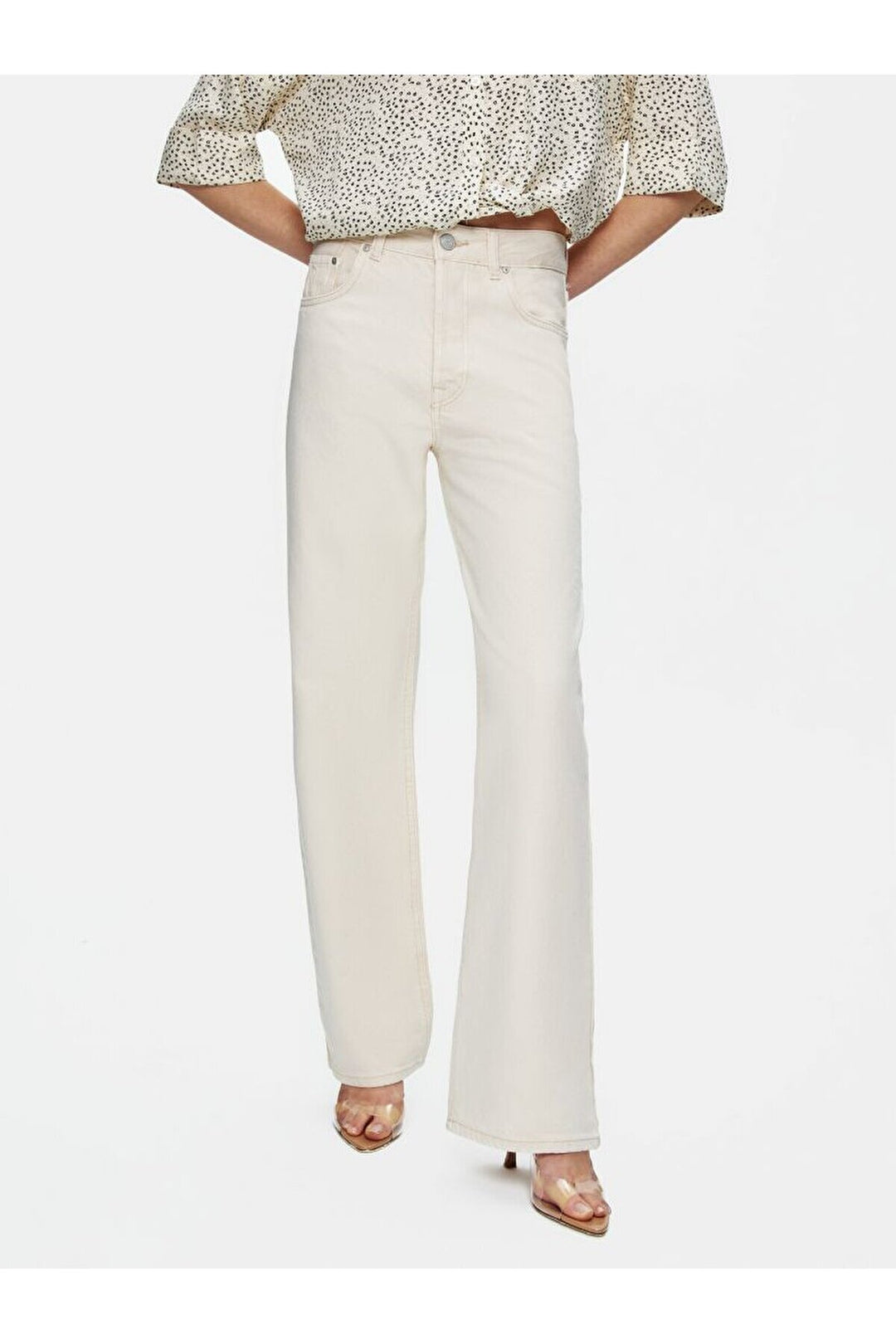 LTB Pantalon en jean coupe droite à taille haute Vanetta