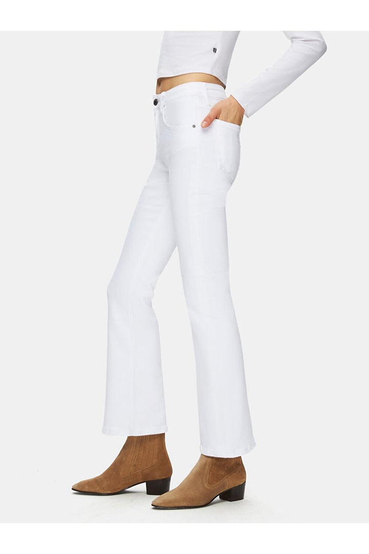 LTB Pantalon évasé court Lissise