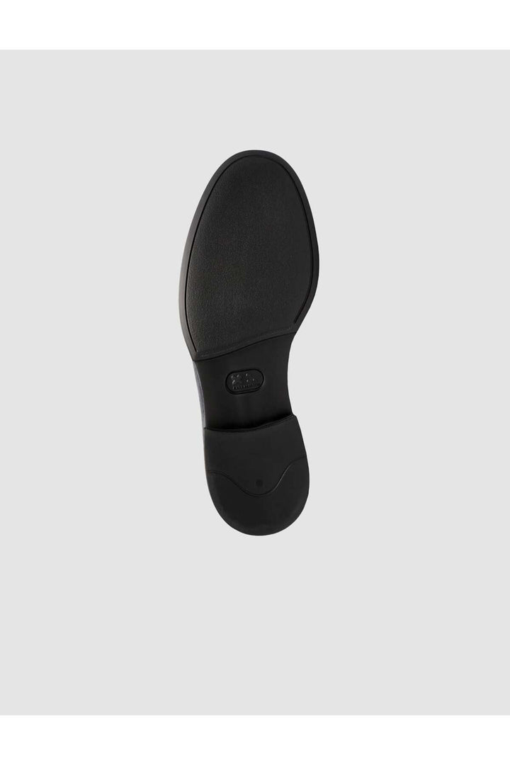 Cabani Shoes Chaussures classiques pour hommes en cuir véritable noir premium - Multicolore