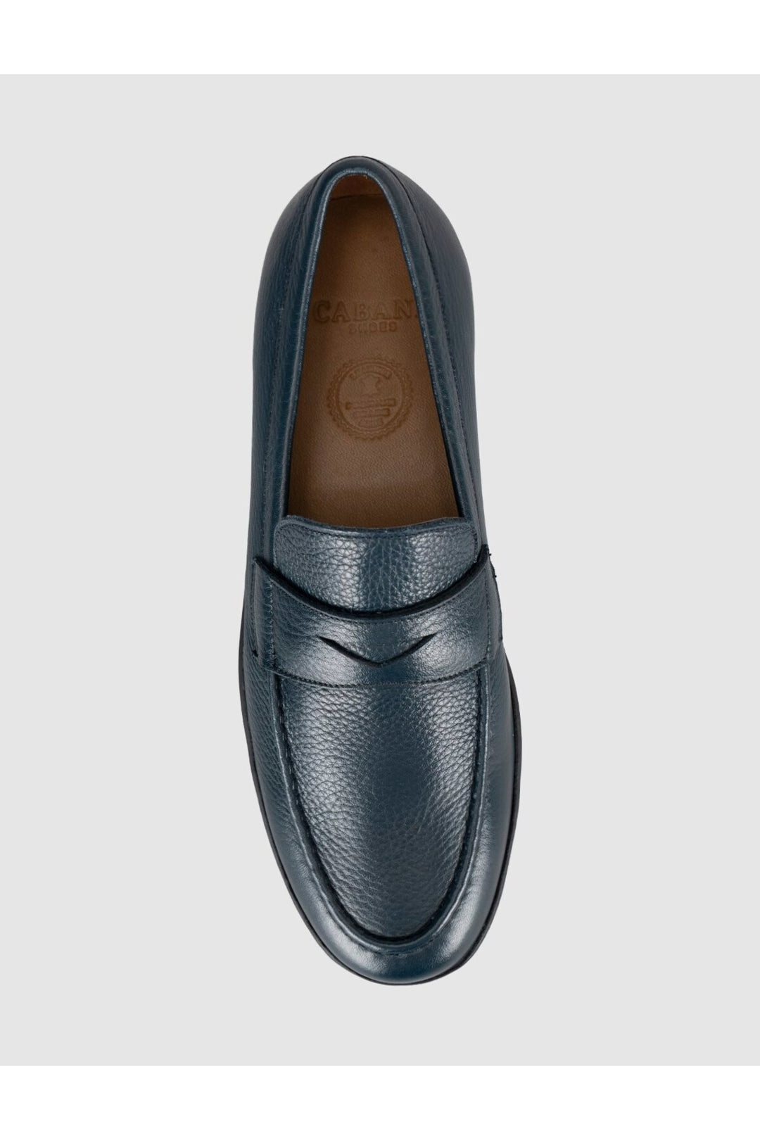 Cabani Shoes Chaussures Loafer en Cuir Véritable pour Homme Bleu marine - Bleu marine