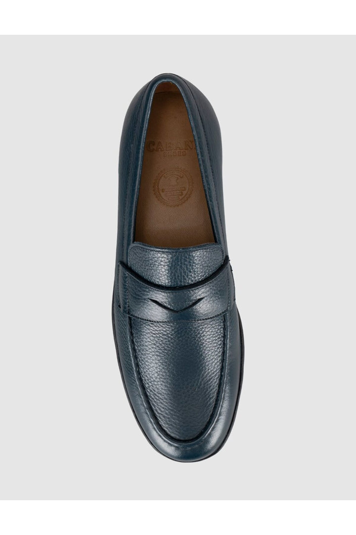 Cabani Shoes Chaussures Loafer en Cuir Véritable pour Homme Bleu marine - Bleu marine