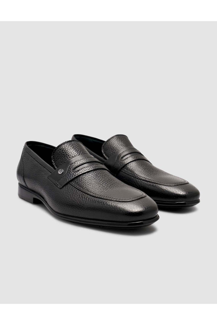 Cabani Shoes %100 Cuir véritable Chaussures Loafer pour homme Noir - Noir