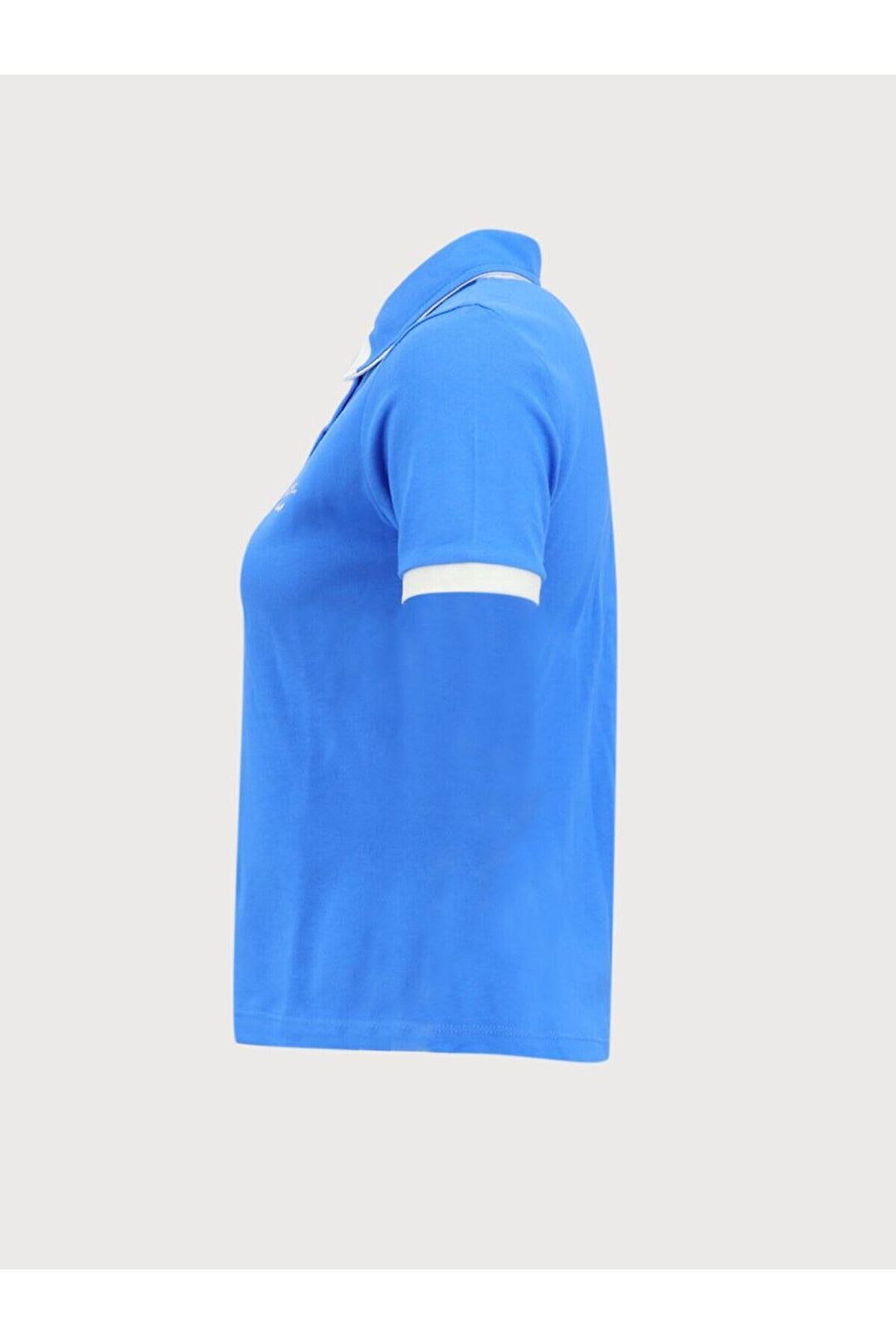 LTB T-shirt bleu marine à col polo à slogan slim relaxed à manches courtes - karişik_14209