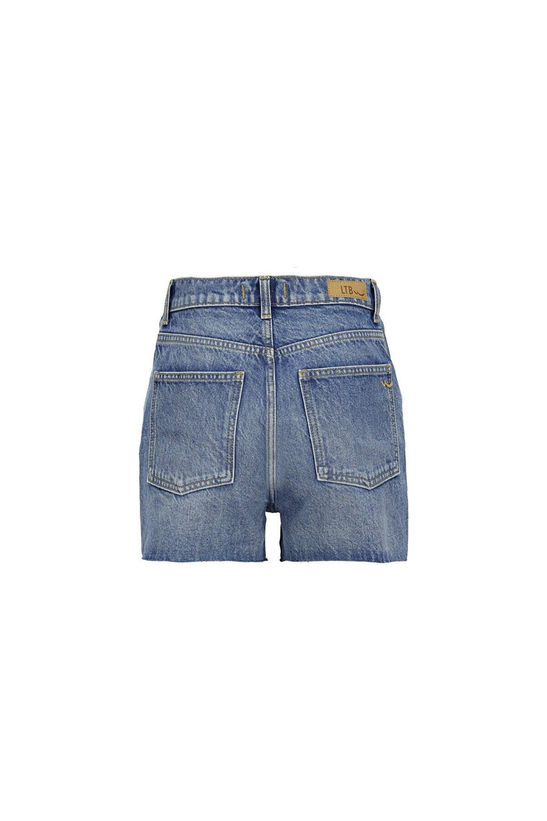 LTB Short en jean taille haute Lari - orta Bleu_