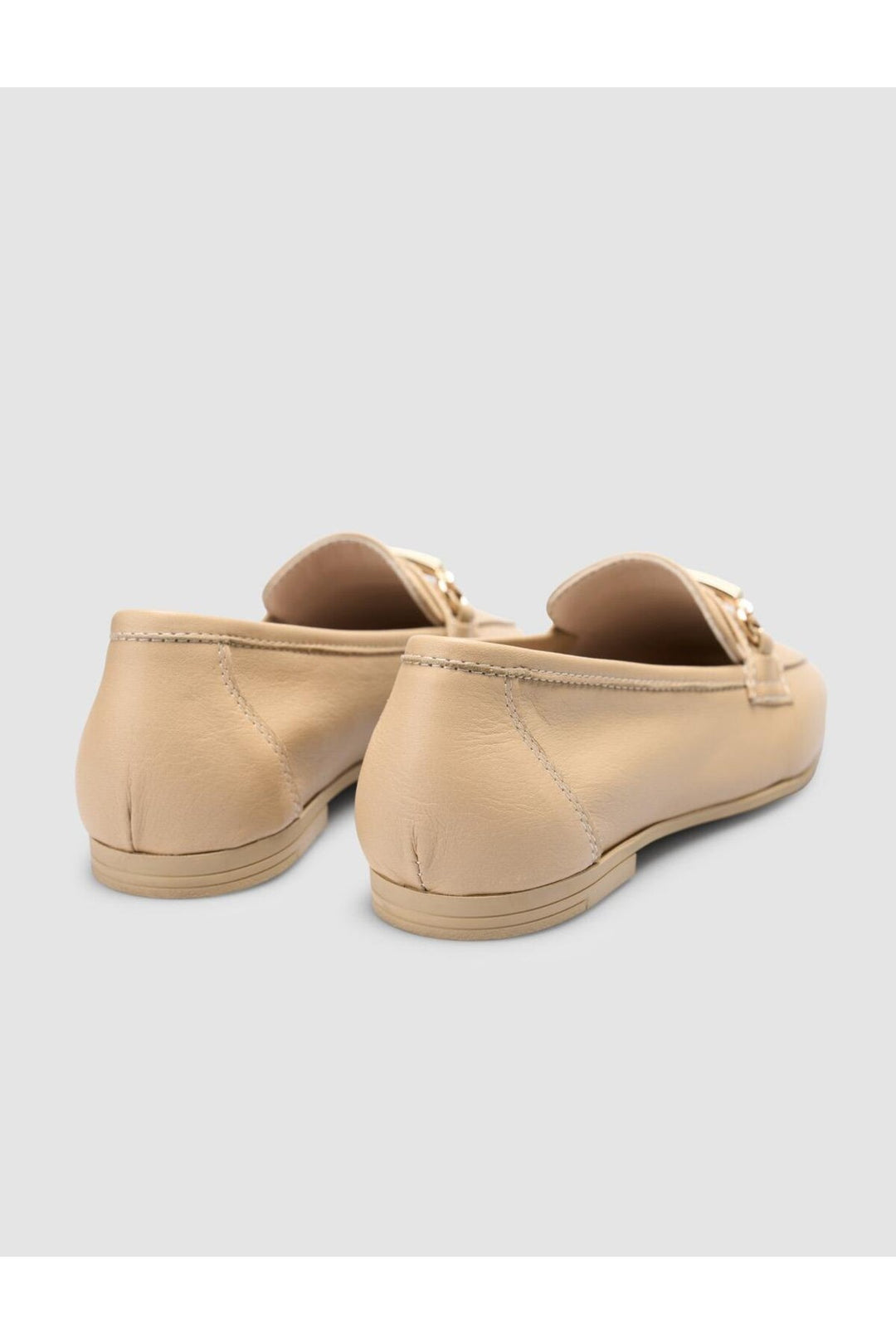 Cabani Shoes %100 Cuir véritable Mocassin femme Vison - Vison