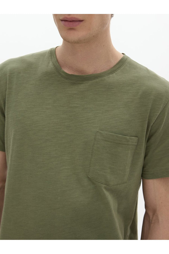 LTB T-shirt vert avec poche