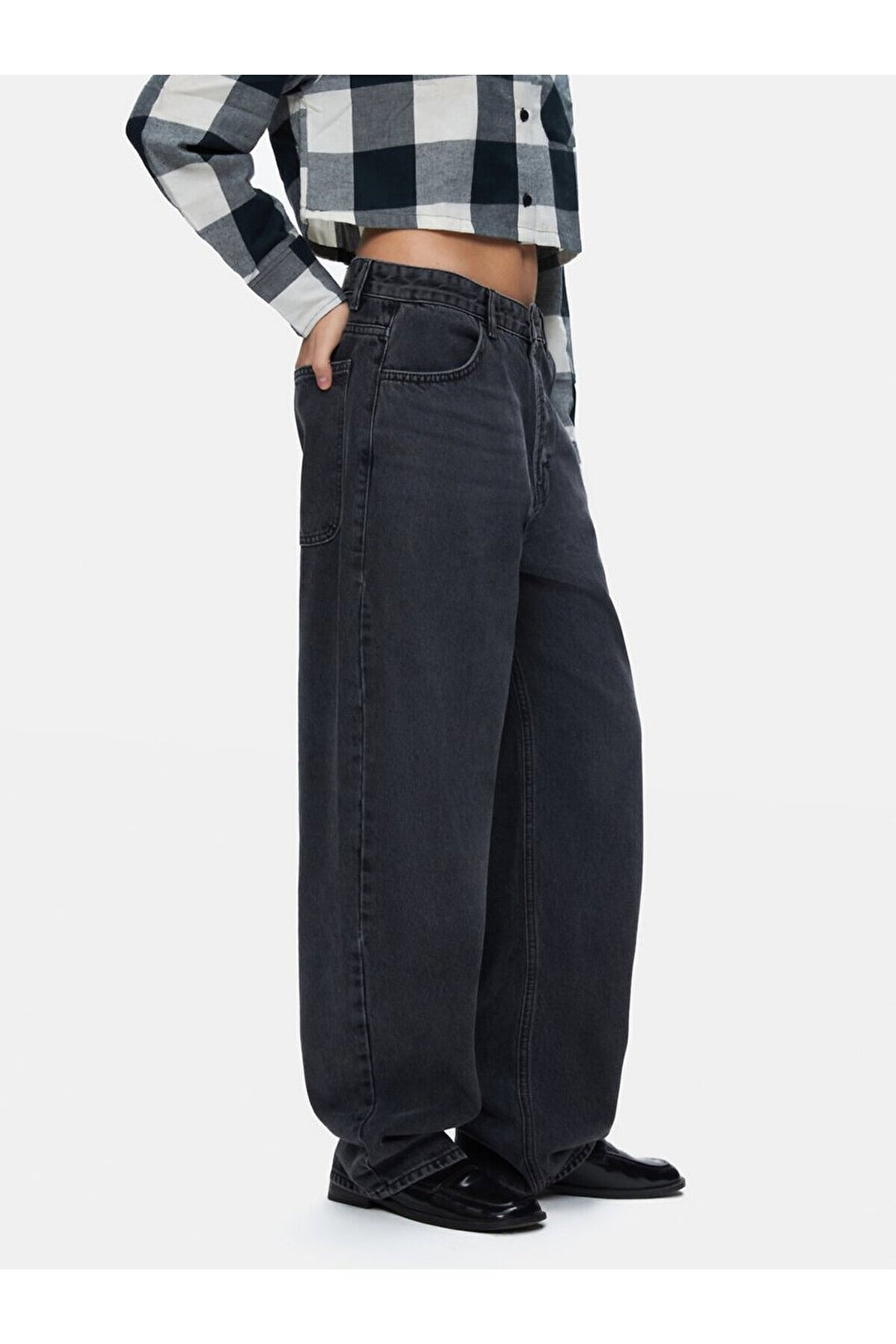 LTB Runa Jean Pantolon Skater - Foncé Gris_55785
