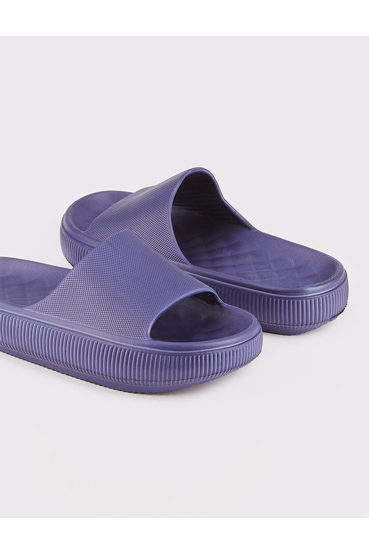 Cabani Shoes Bleu marine Düz Kadin Terlik - Bleu marine
