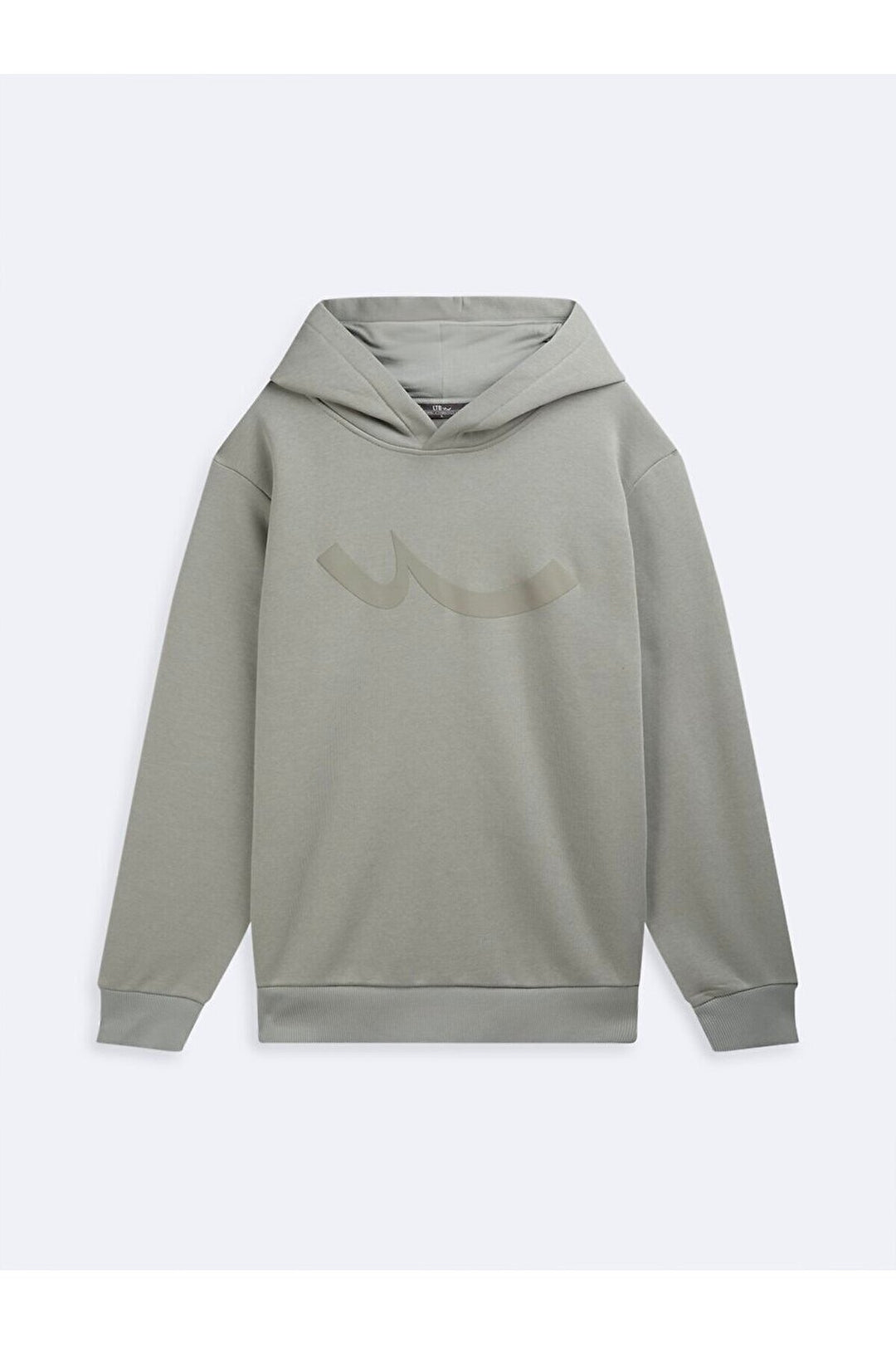 LTB Sweat à capuche imprimé manches longues Vert