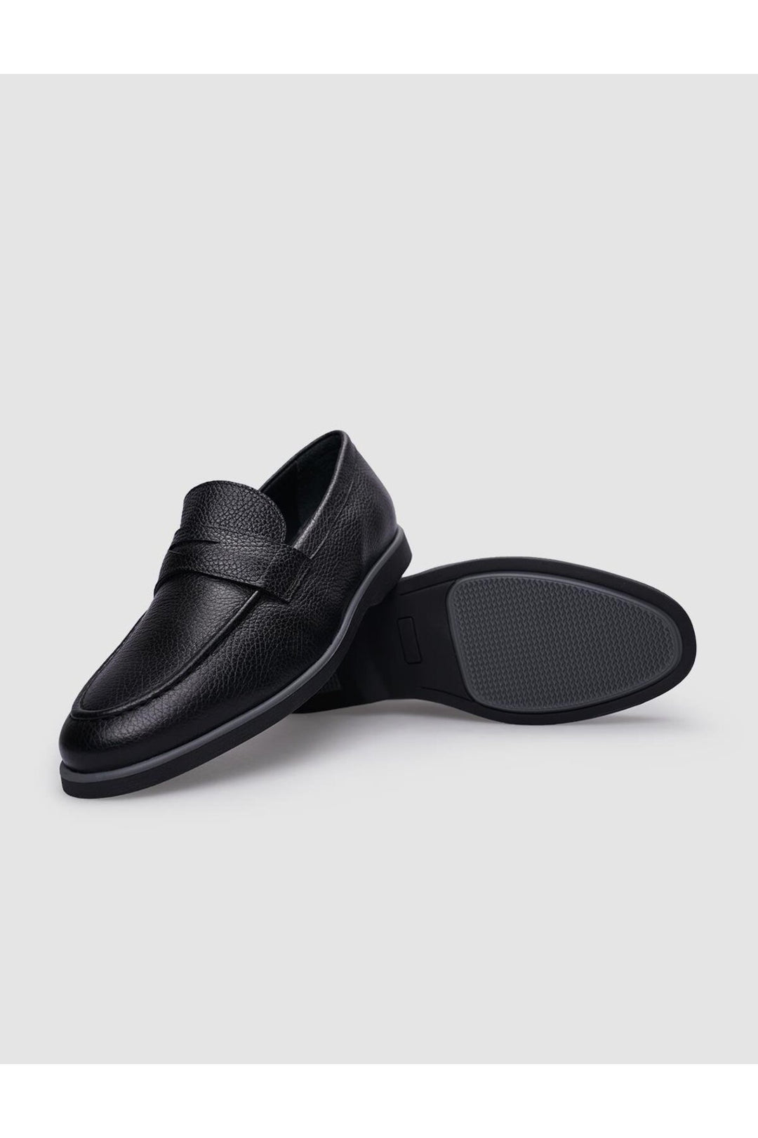Cabani Shoes Chaussures de ville pour hommes en cuir véritable noir 100% - Multicolore