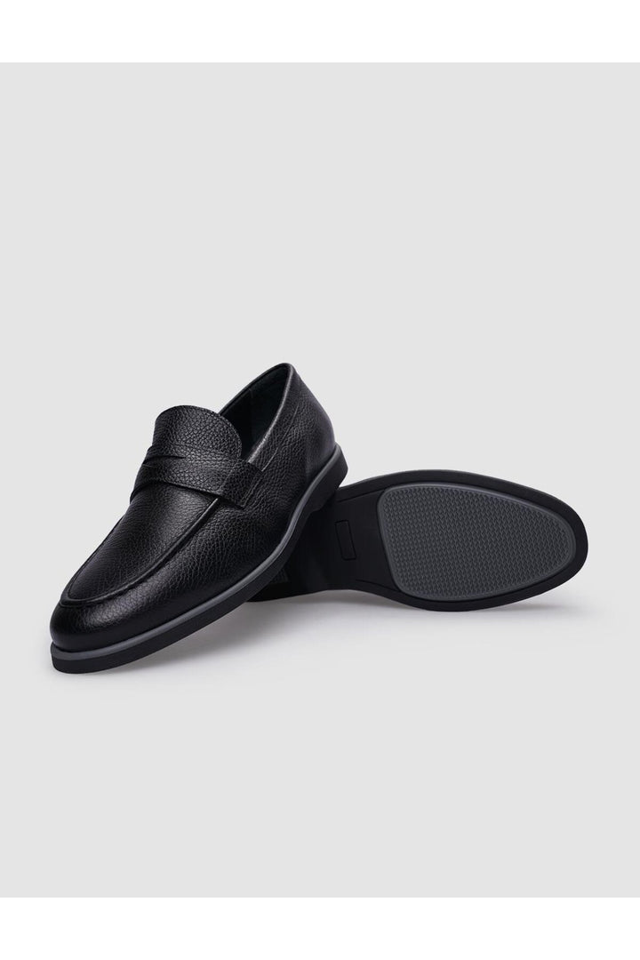 Cabani Shoes Chaussures de ville pour hommes en cuir véritable noir 100% - Multicolore
