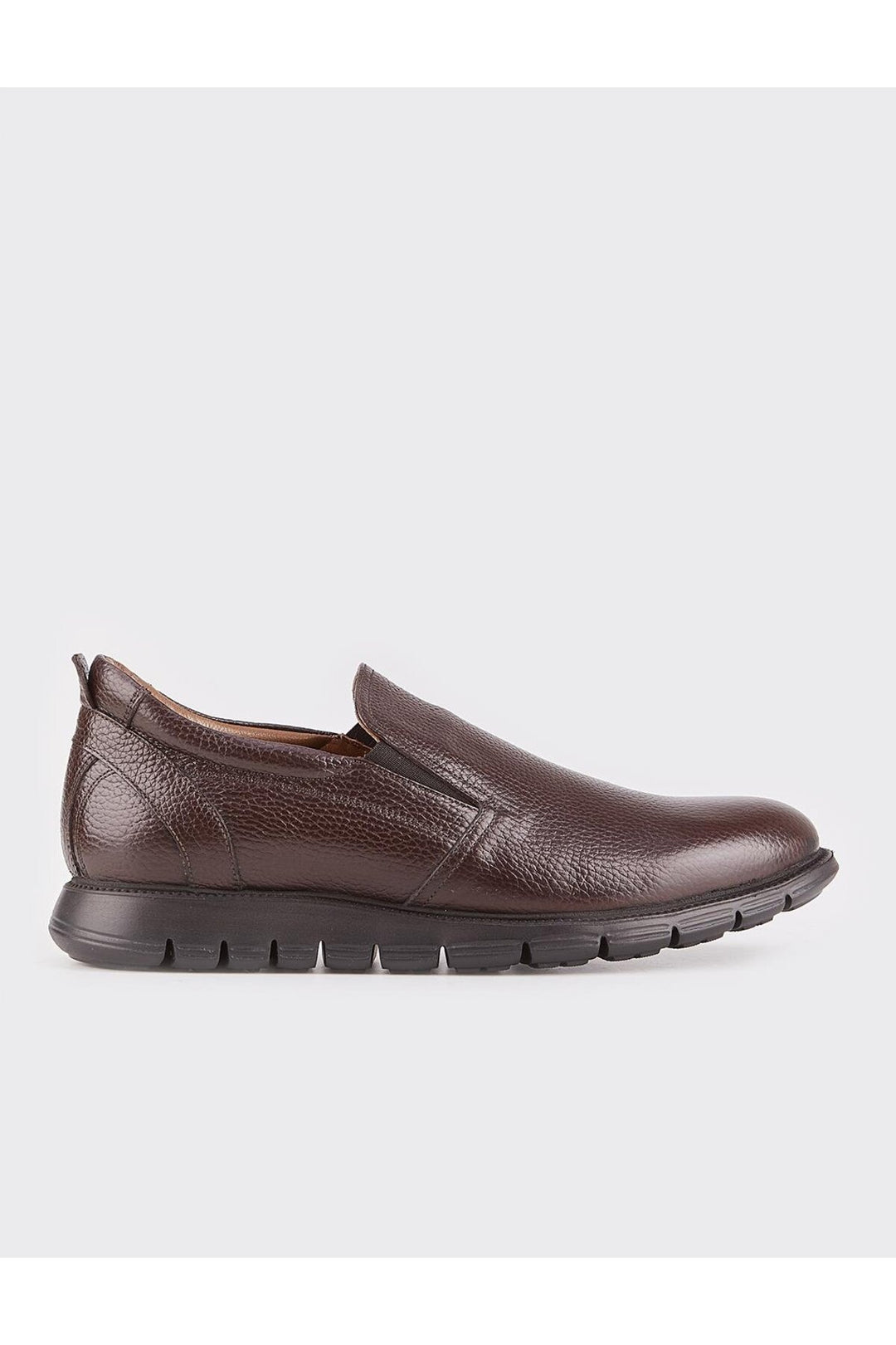 Cabani Shoes Chaussures de ville pour hommes en cuir véritable marron - Multicolore