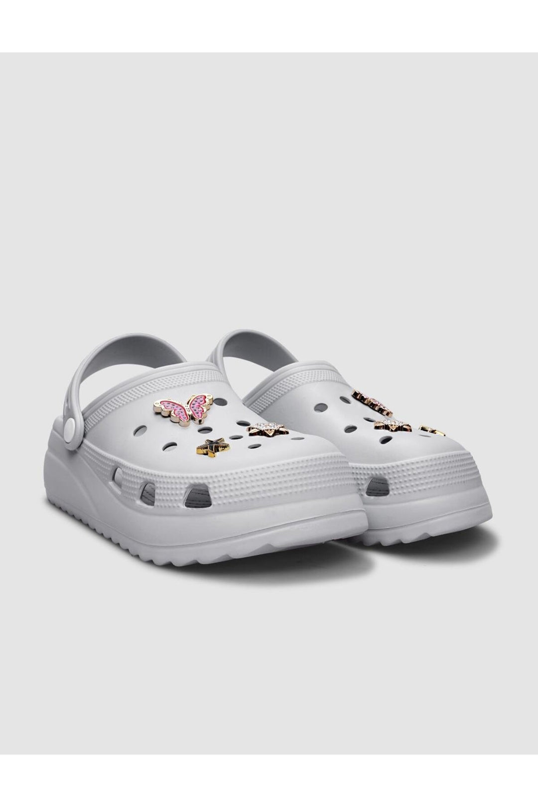 Cabani Shoes Snx Sandales Eva Femme Détails Pierre Gris Clair - Gris clair