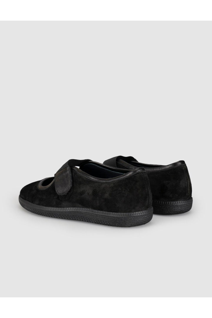 Cabani Shoes Chaussures ballerines pour femmes à bande noire - Multicolore