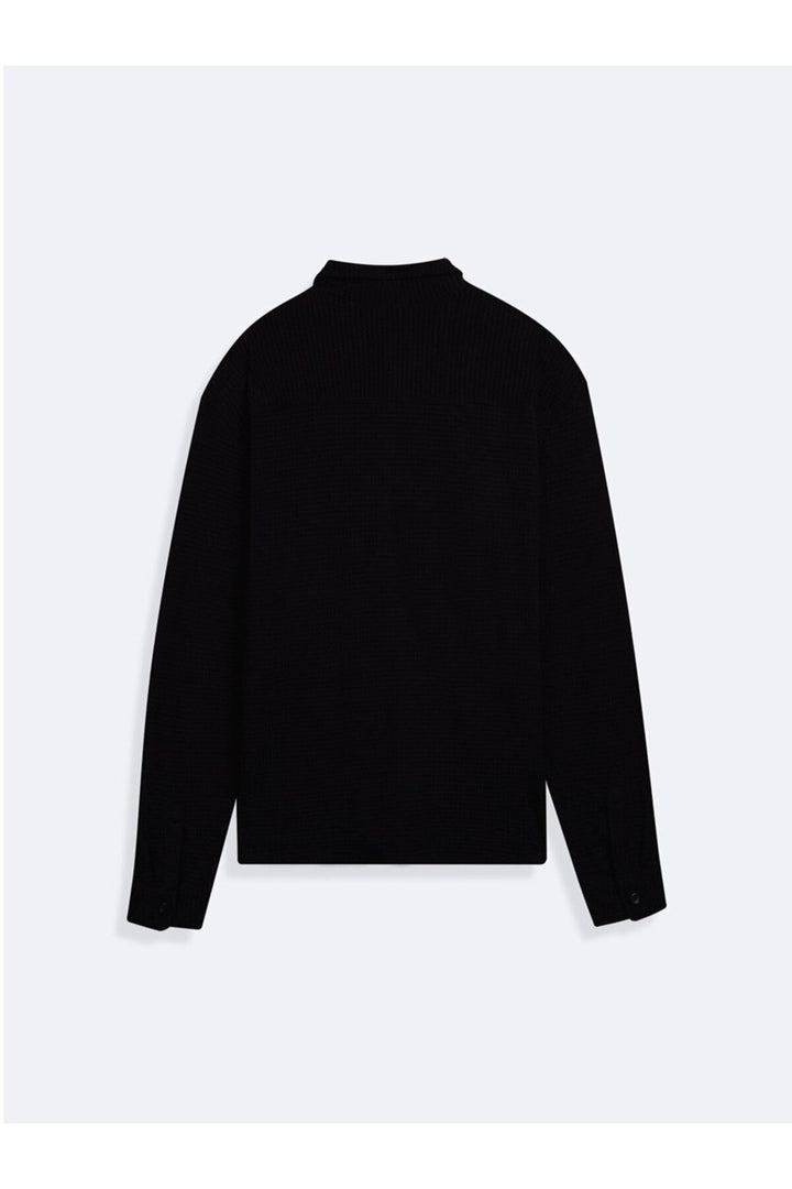 LTB Chemise noire texturée - Noir