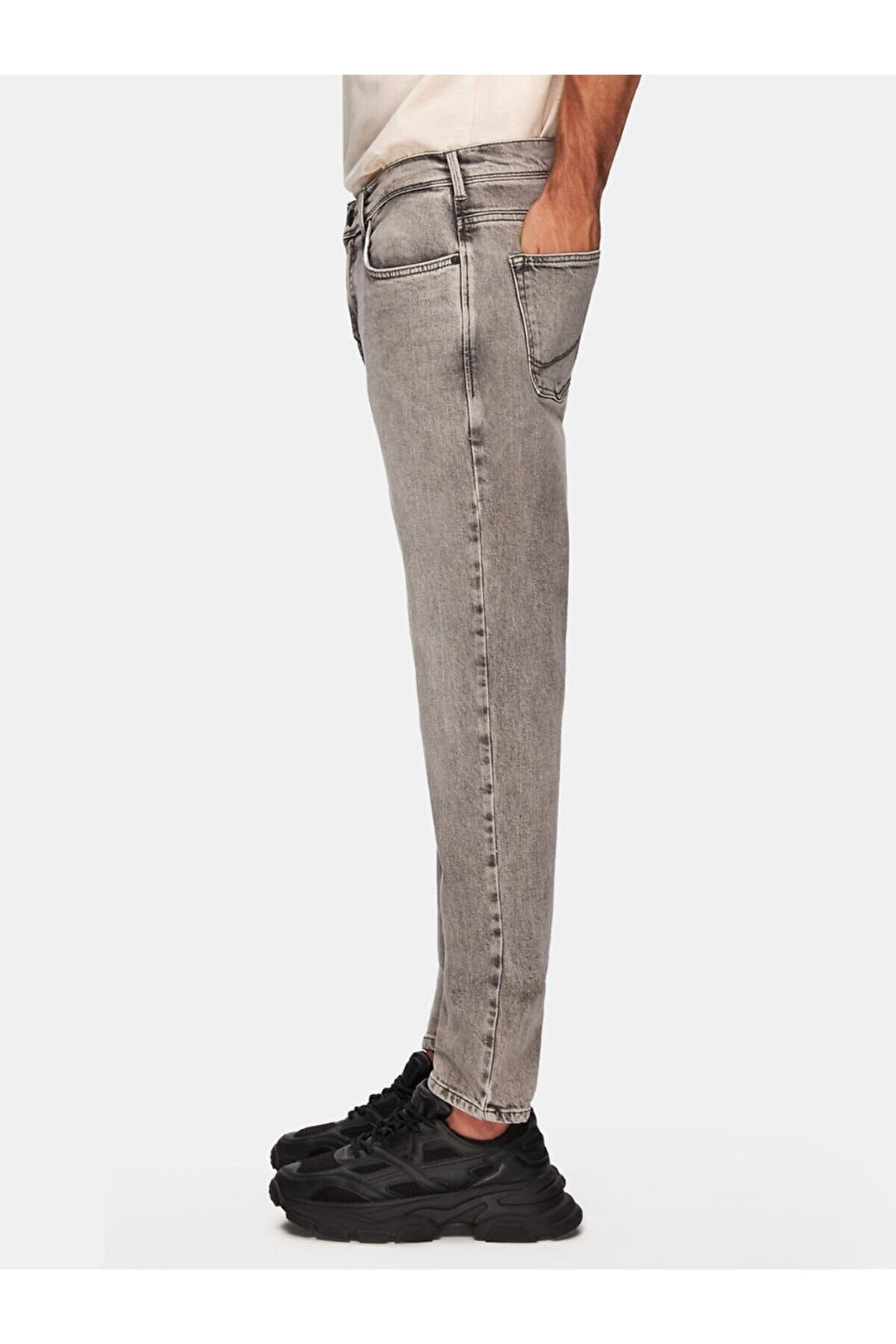 LTB Jean Dıego Slim à Taille Moyenne - Gris_54879