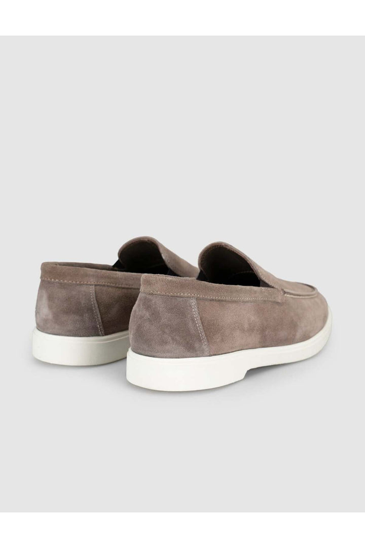 Cabani Shoes Mocassins pour hommes en suède vison - Vison