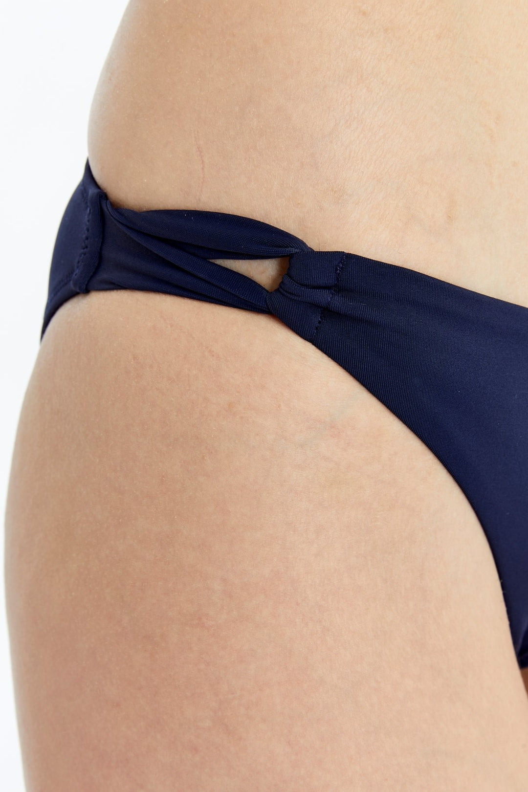 Lovely Things EVE À Côté Bas de Bikini Détail - Bleu marine