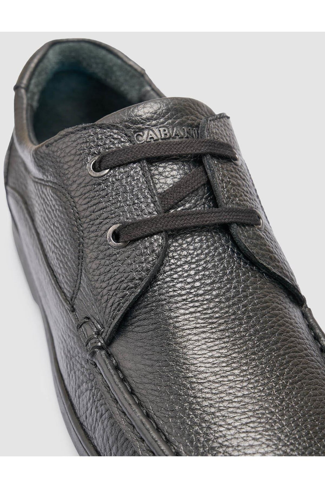 Cabani Shoes Chaussures de ville pour hommes en cuir véritable noir 100% - Multicolore
