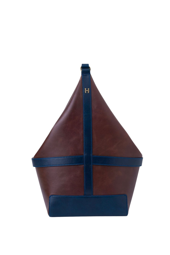 helmbrook Sac à bandoulière unisexe en cuir véritable Claire