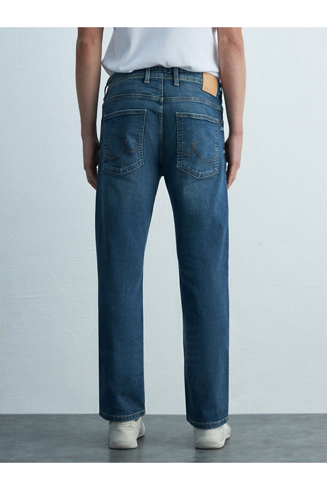 LTB Pantalon en jean à taille moyenne uni Paul P